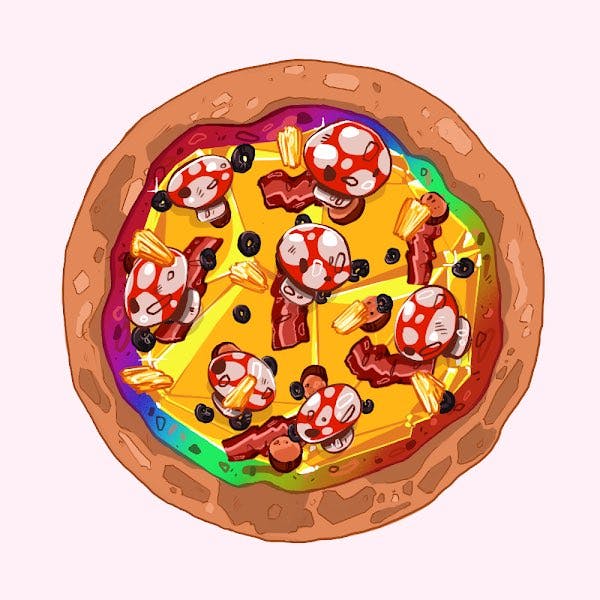 funky pizza