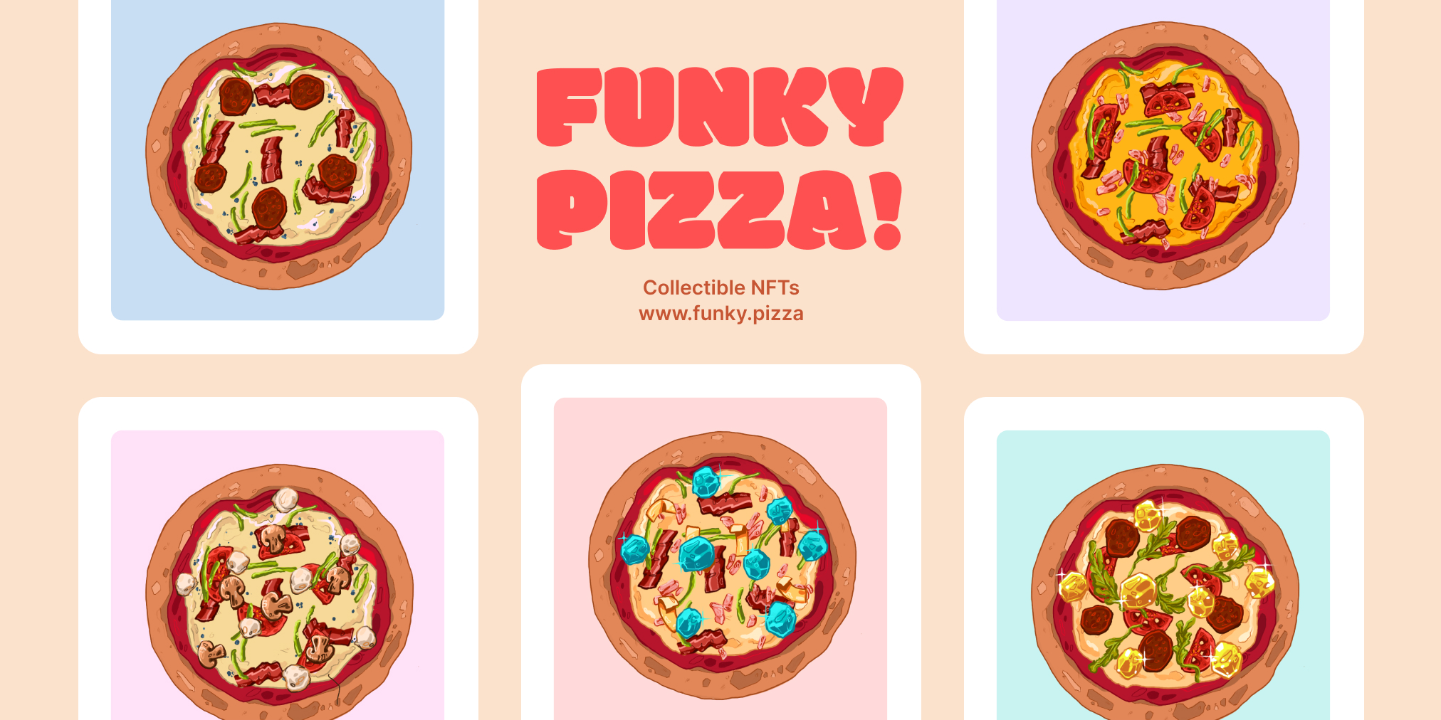 Funky Pizza The best pizza on the blockchain